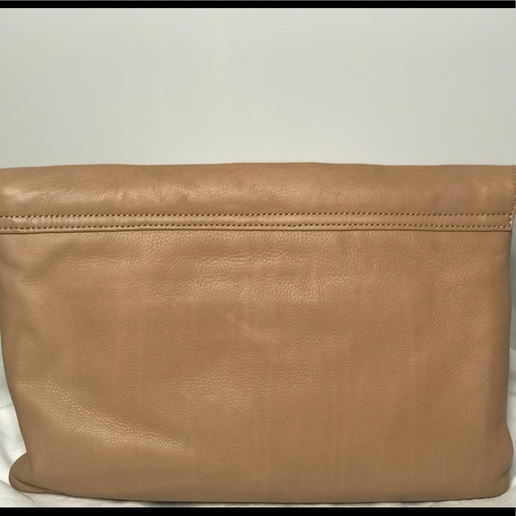 Tan Elaine Turner Clutch - Picture 2 of 7